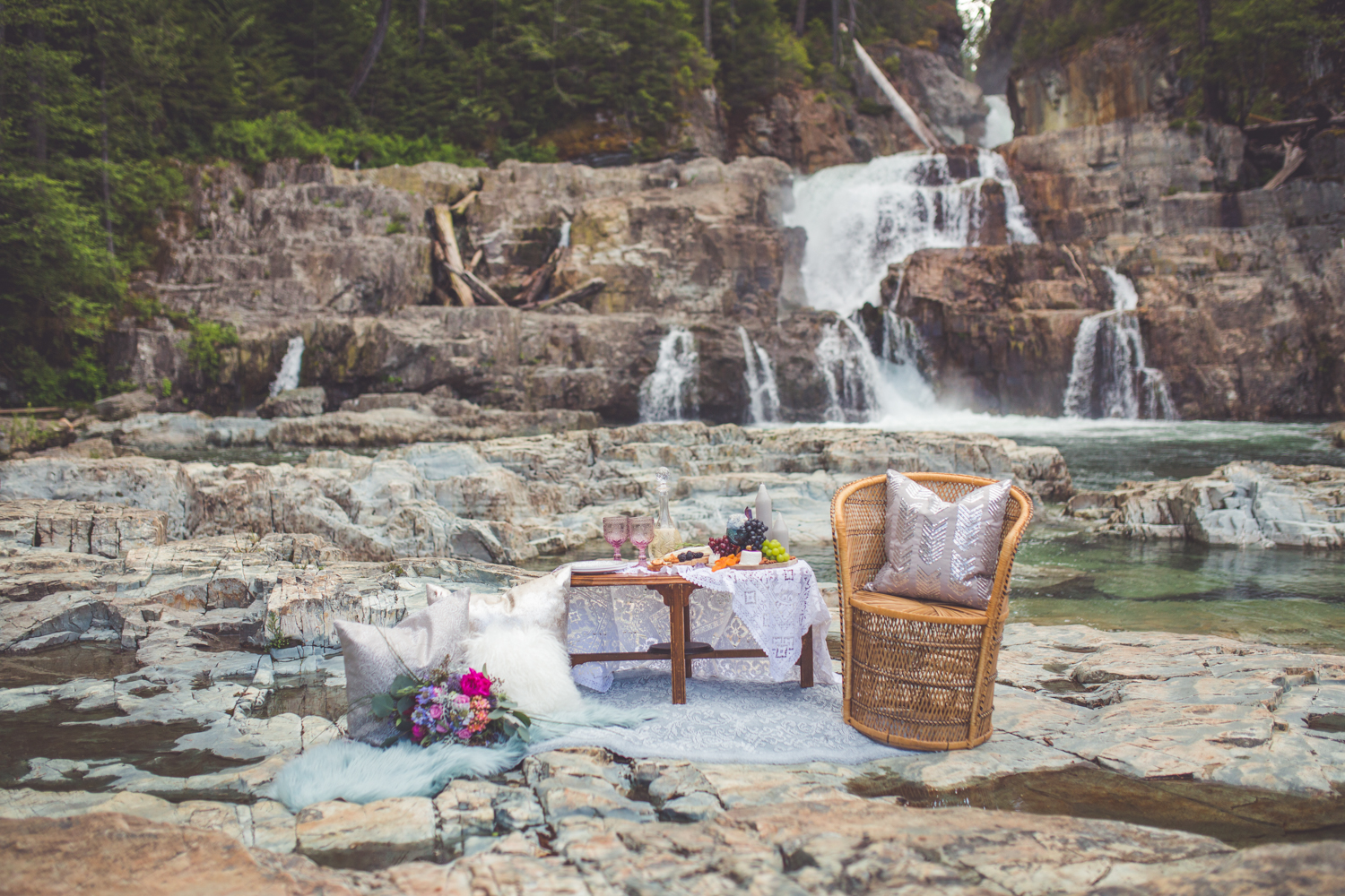 picnic at myra falls strathcona park