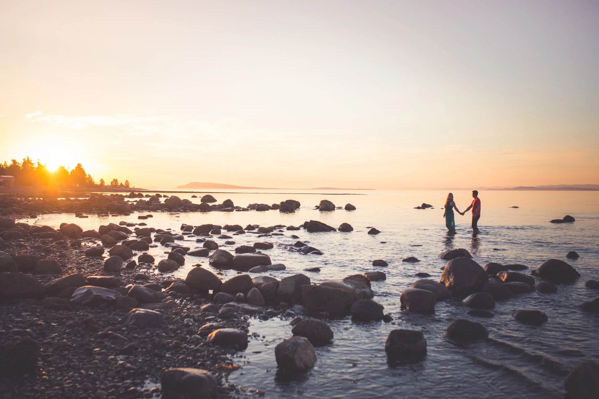 romantic Vancouver Island wedding photographers