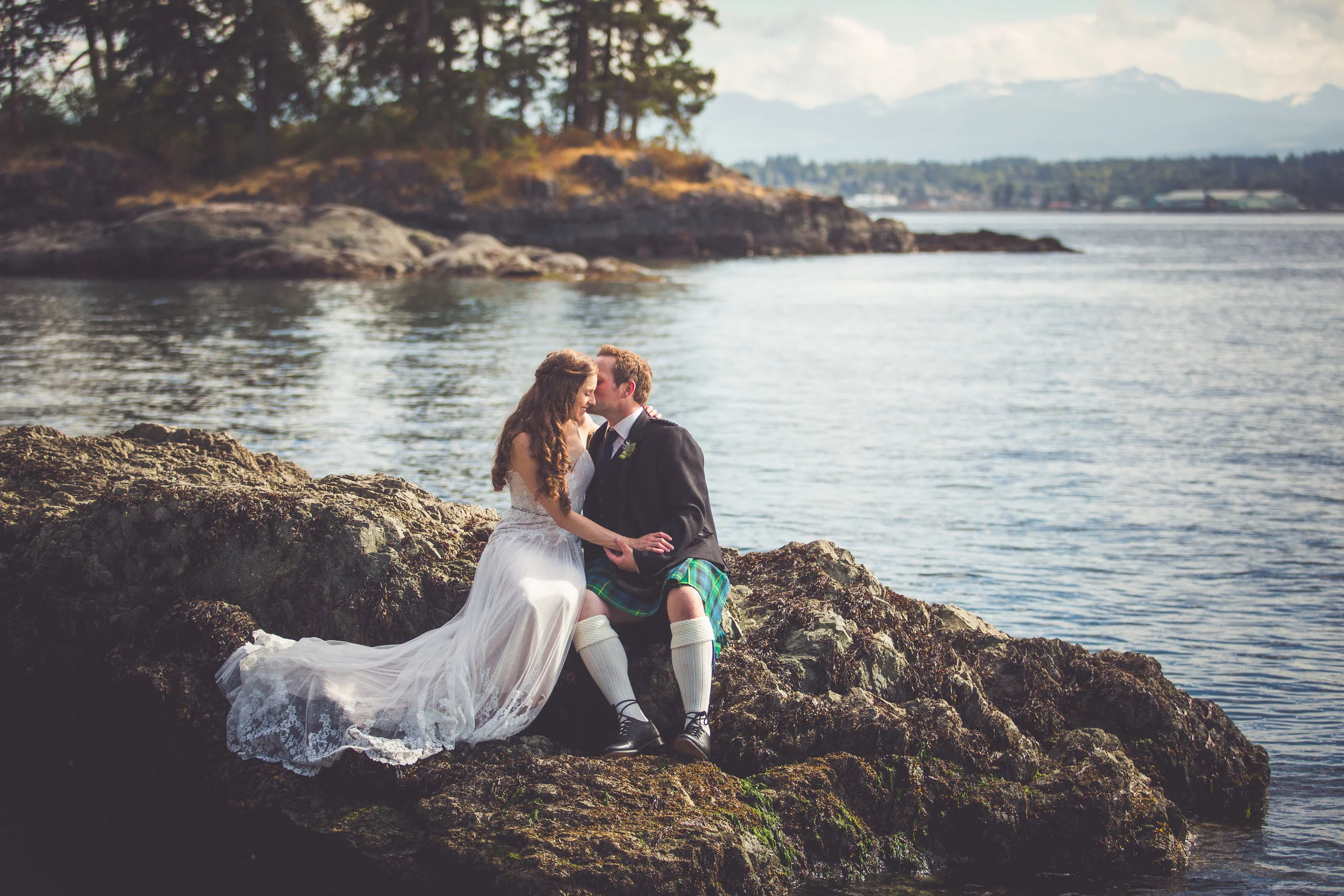 April point resort Quadra island wedding