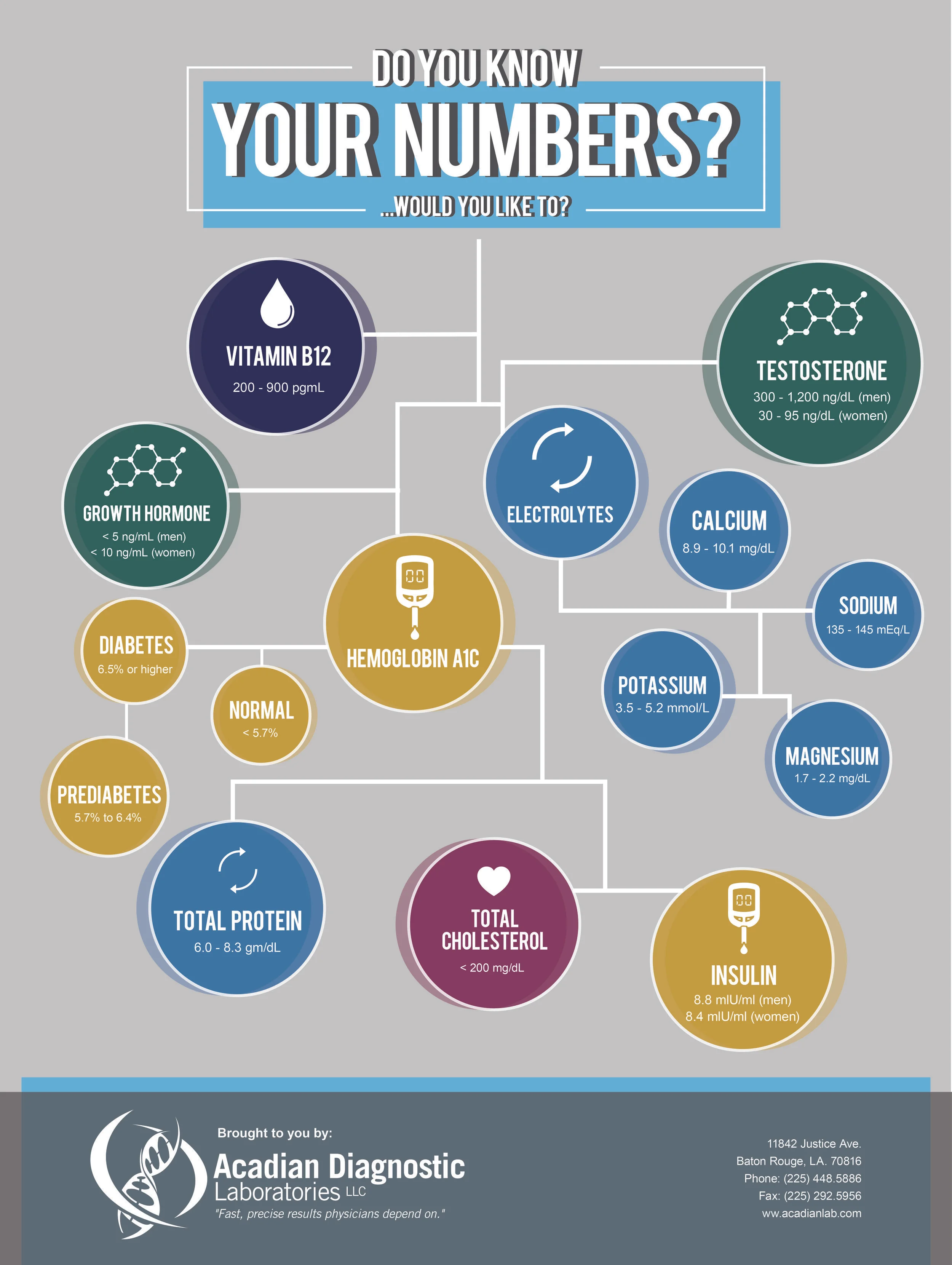 Wellness Numbers Chart