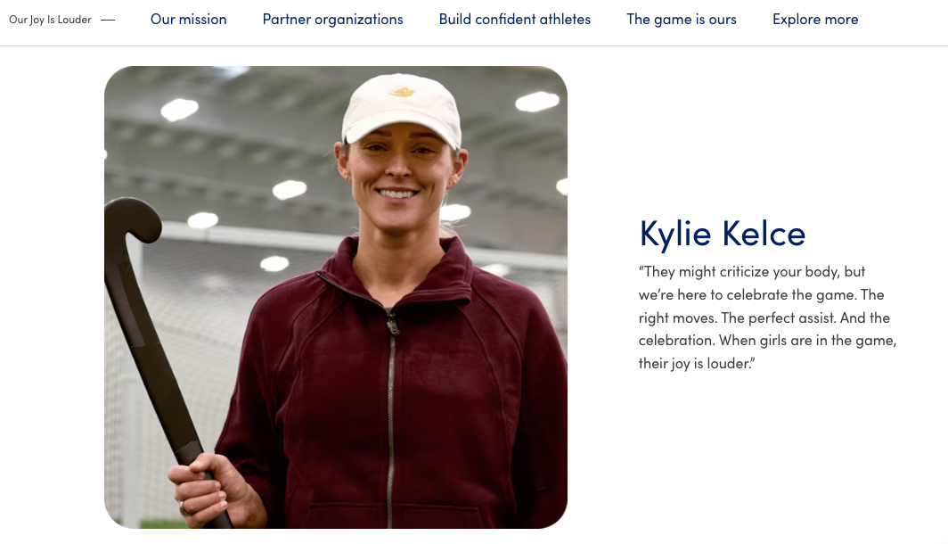 DOVE Super Bowl | Kylie Kelce Stills