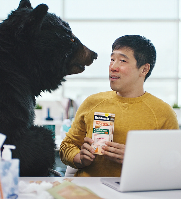 ROBITUSSIN-Honey Bear