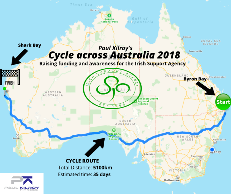 Paul's Cycle Across Australia 