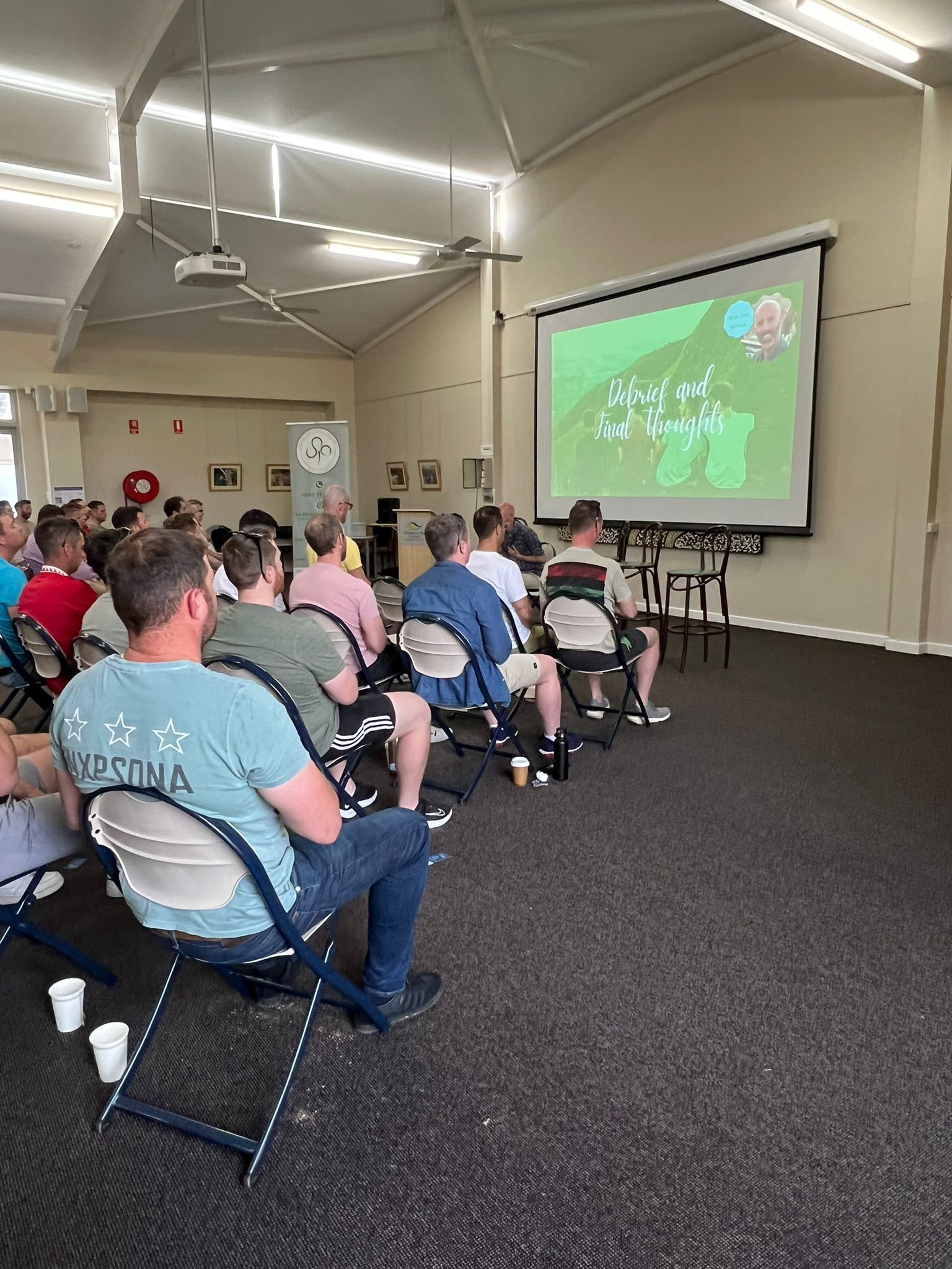 Tom Spillane with Audience.jpg