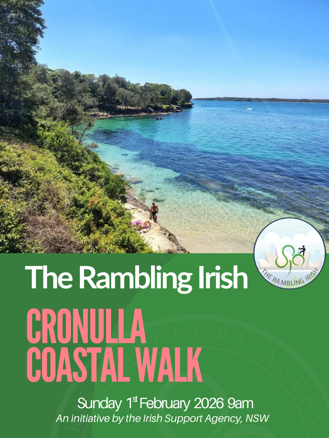 Rambling Irish Walk - CRonulla Coastal Walk