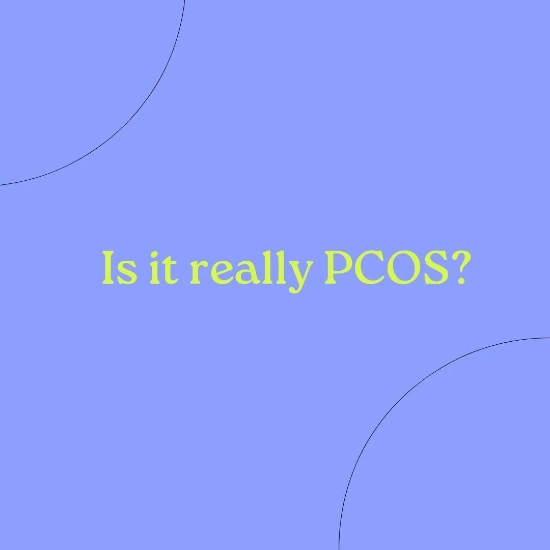 Is it PCOS, or could it be something else?

Not every irregular cycle, breakout, or missed period means PCOS.
Conditions like hypothalamic amenorrhea, thyroid dysfunction, or even perimenopause can look similar - but need a very different, individual