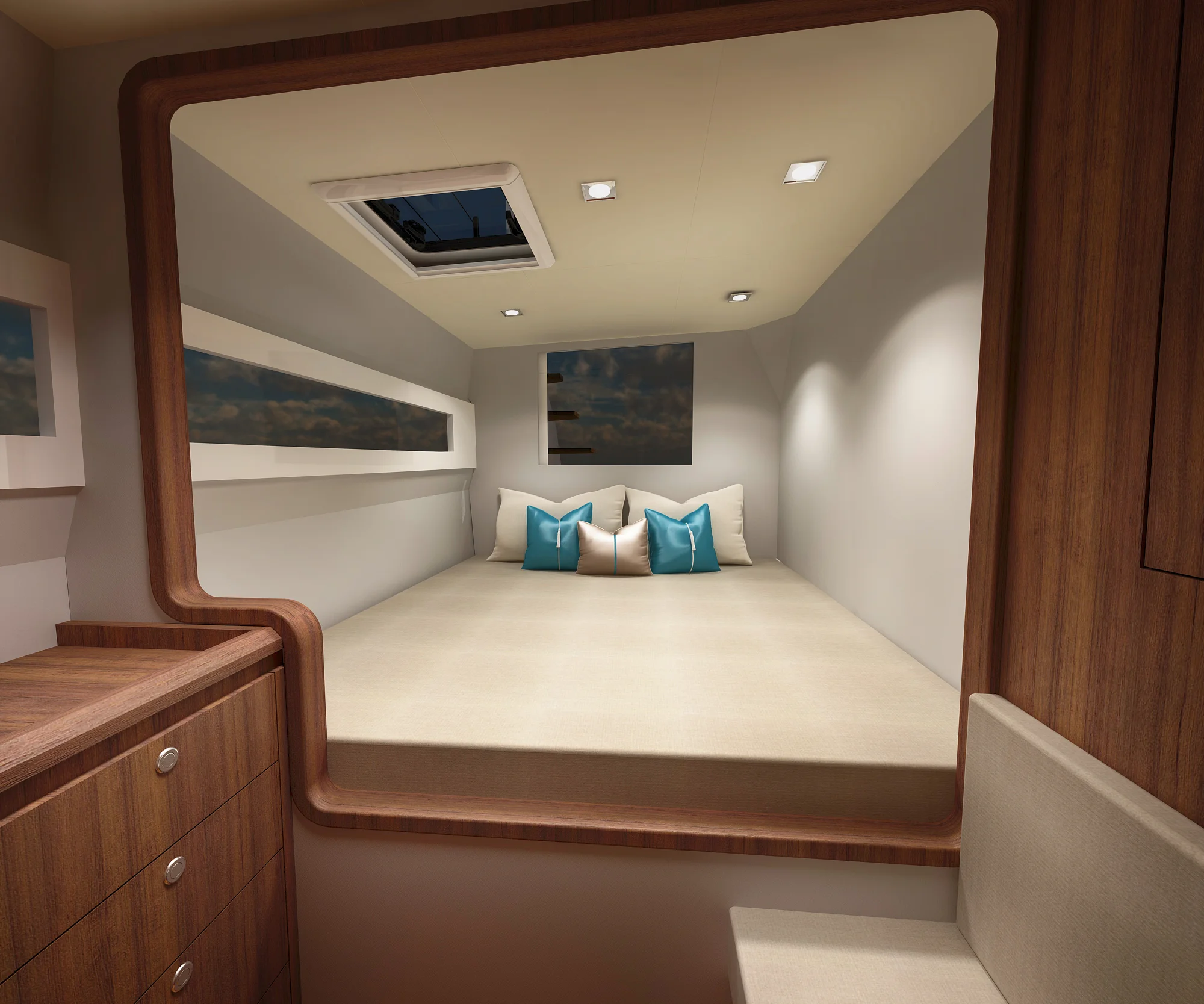 OC50: Starboard Aft Cabin