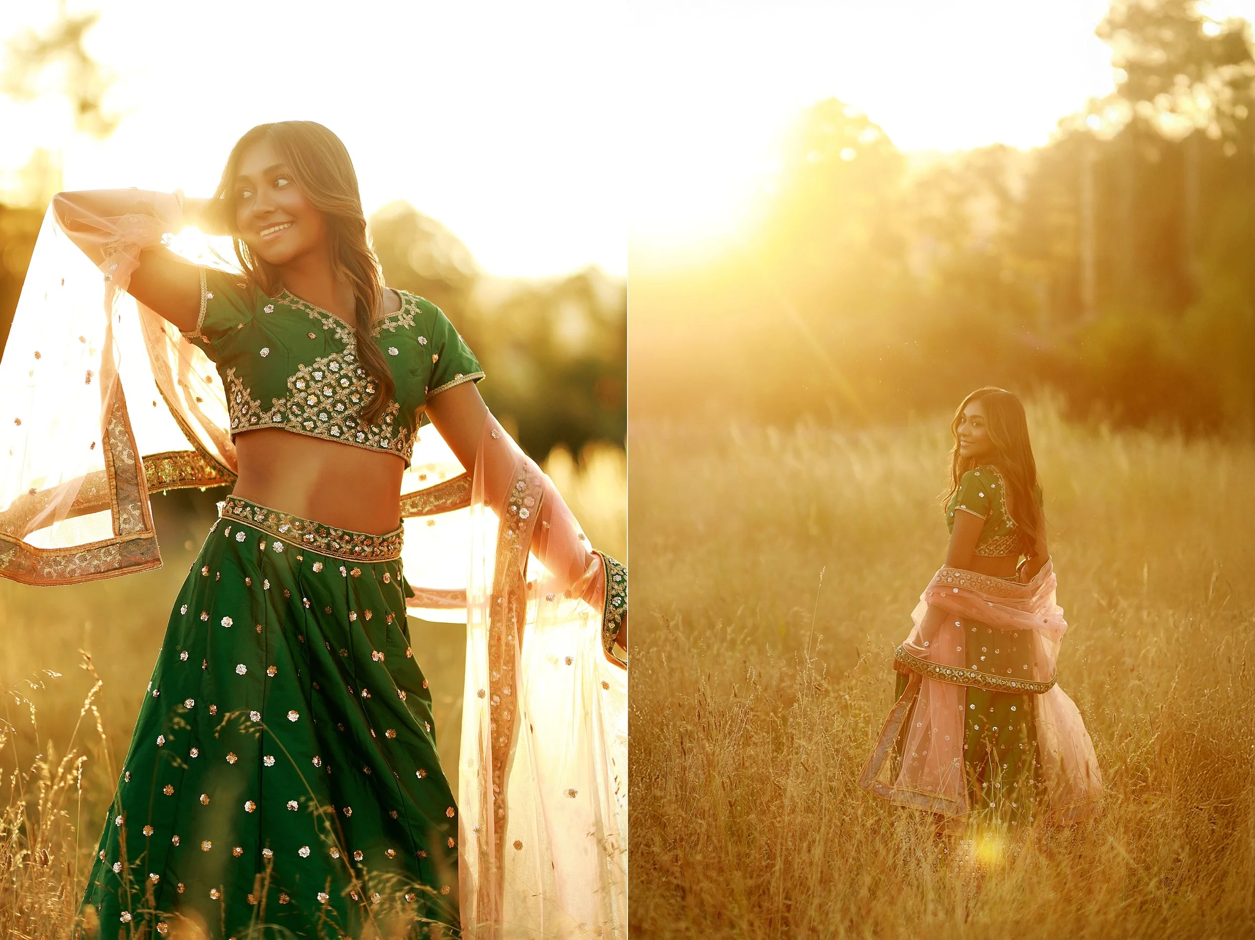 Oregon Senior Pictures at Golden Hour 