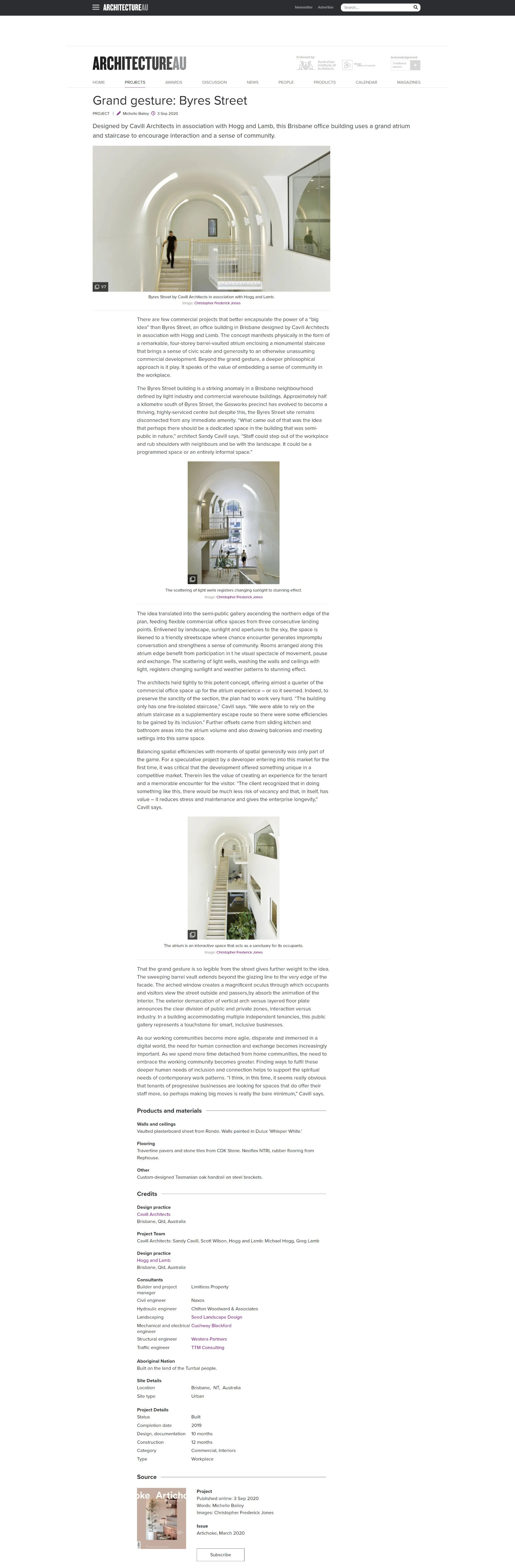 Grand gesture  Byres Street   ArchitectureAU.jpg