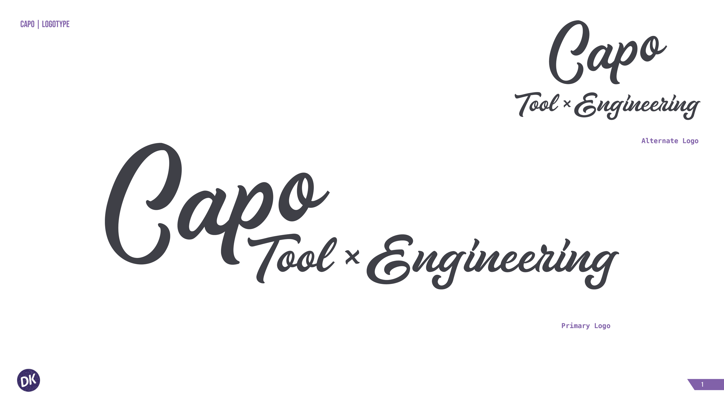  Capo Tool x Engineering Logo Design 