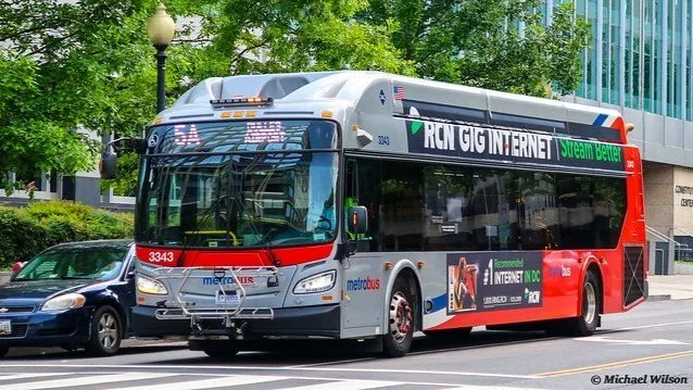  RCN #1 Internet in DC Metro Bus Wrap 