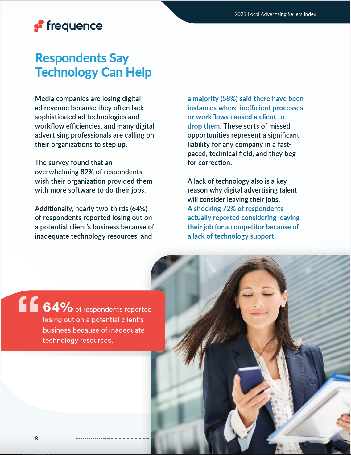  Frequence White Paper - Digital Local Advertising Seller’s Index Page 8 