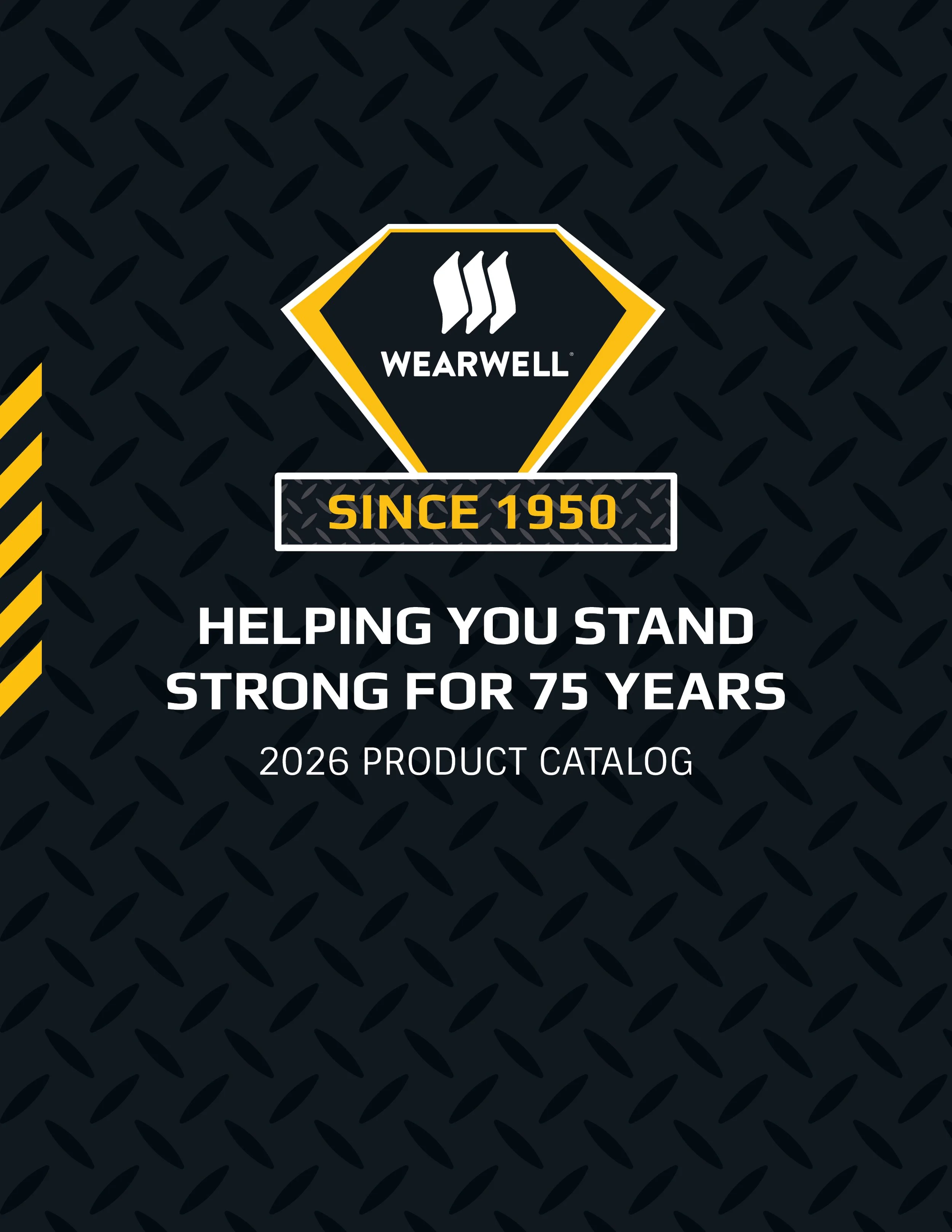 Wearwell 75th Anniversary Logo and 2026 Product Catalog