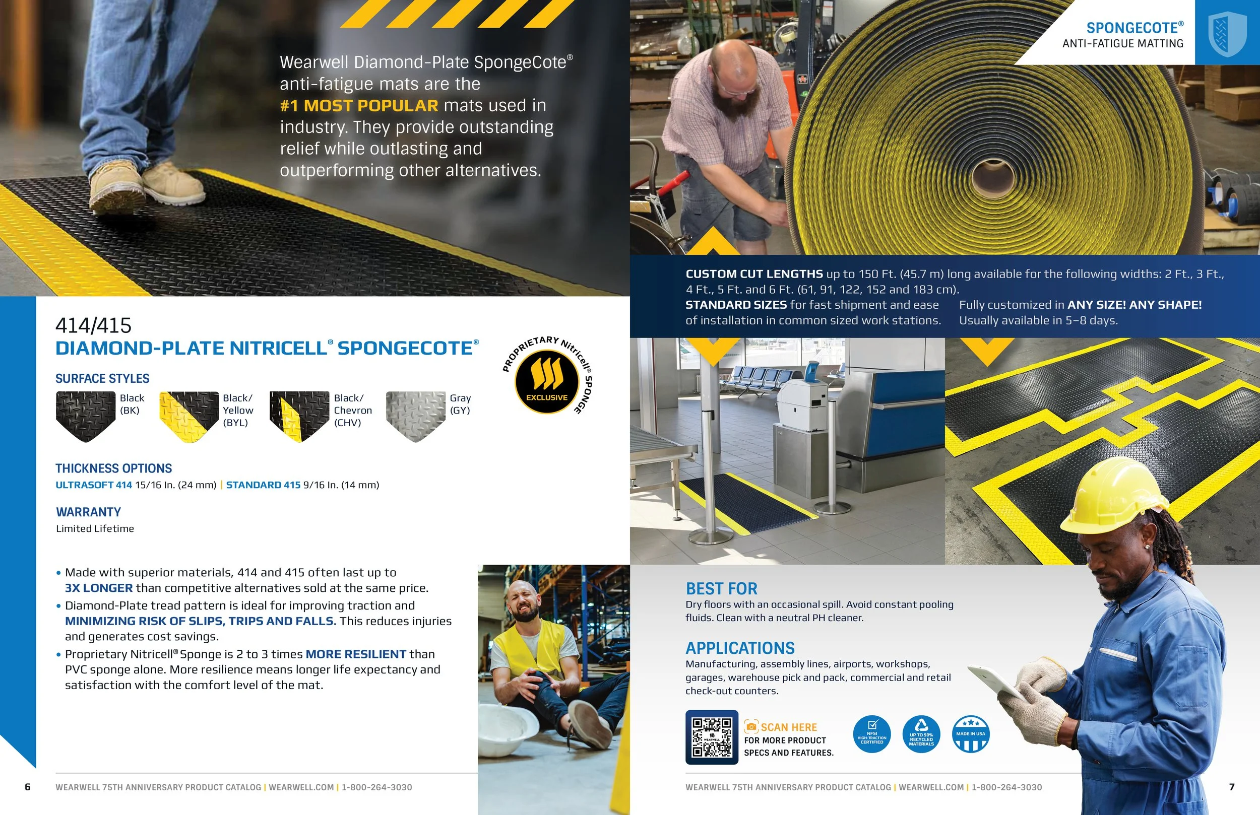 SpongeCote 2026 Product Catalog Spread