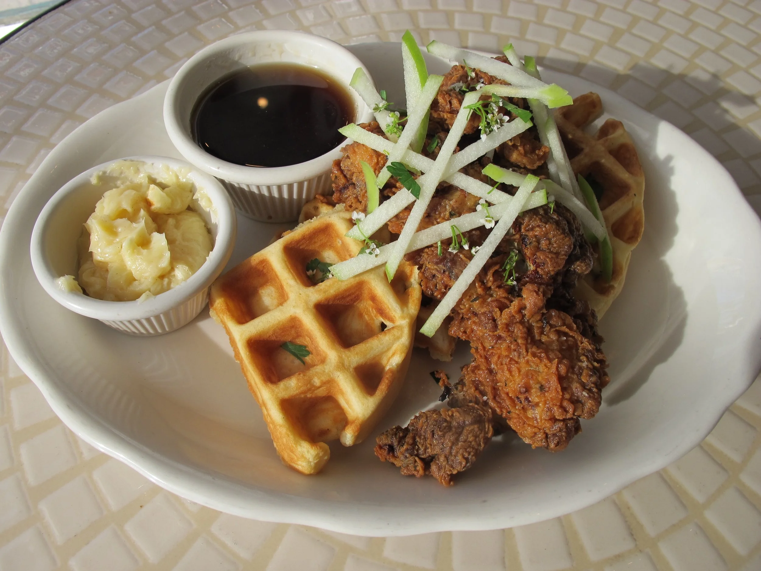 CHICKEN & WAFFLES (past menu item)