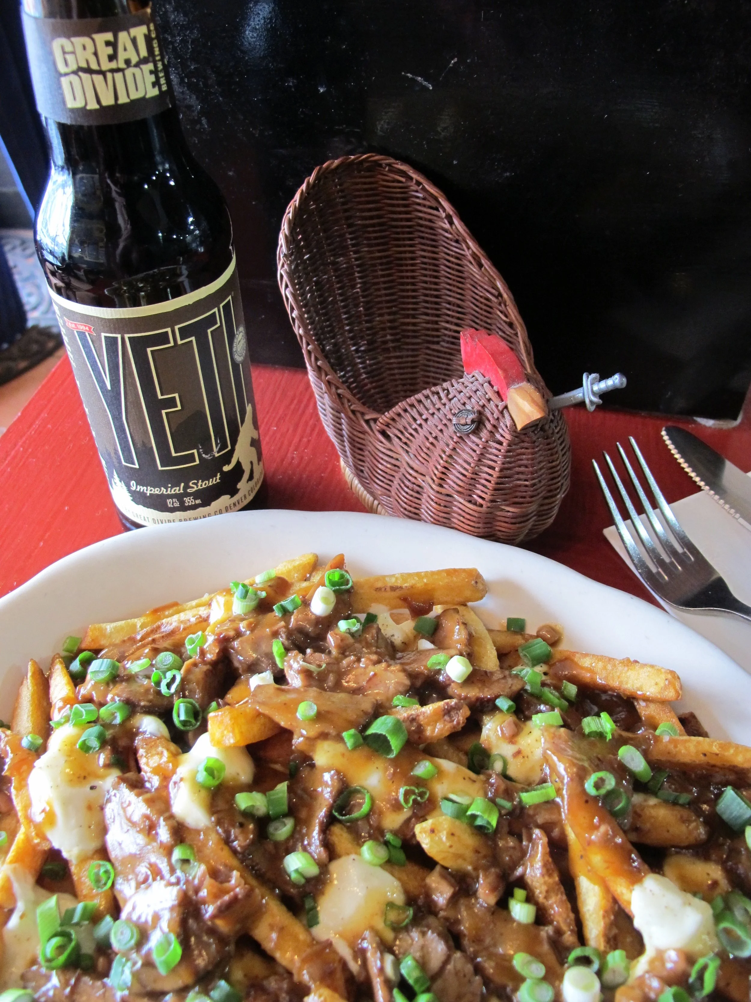 POUTINE W/ BRISKET