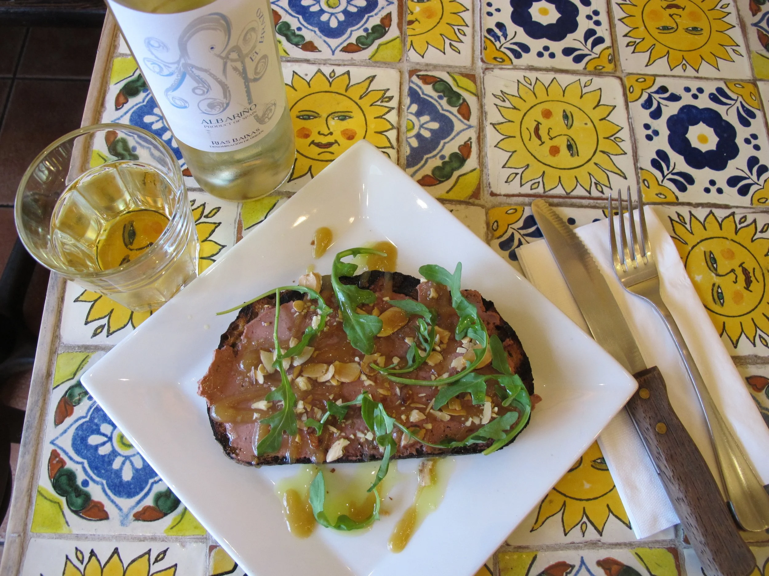 CHICKEN LIVER TARTINE