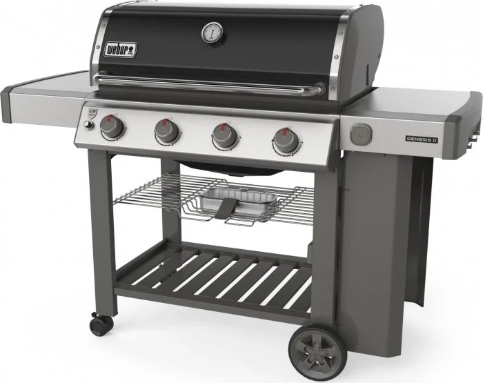 Weber Genesis II 4-burner gas BBQ, large standard brand