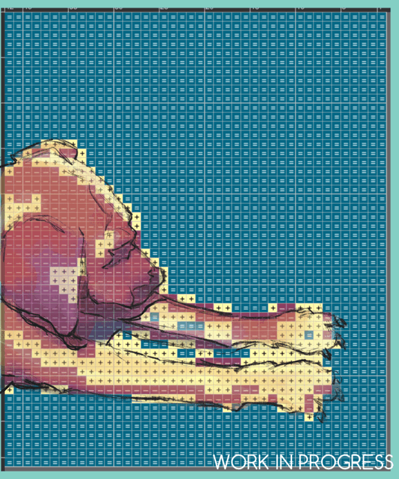 daisy knit pattern gif.gif