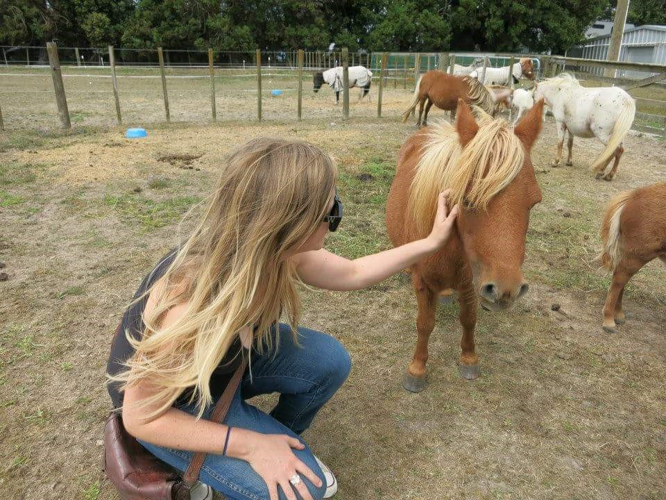 Maybe just meeting your FAVOURITE ANIMAL OF ALL TIME and you HAVE MATCHING HAIR! Photo Credit: Nicole O'Brien