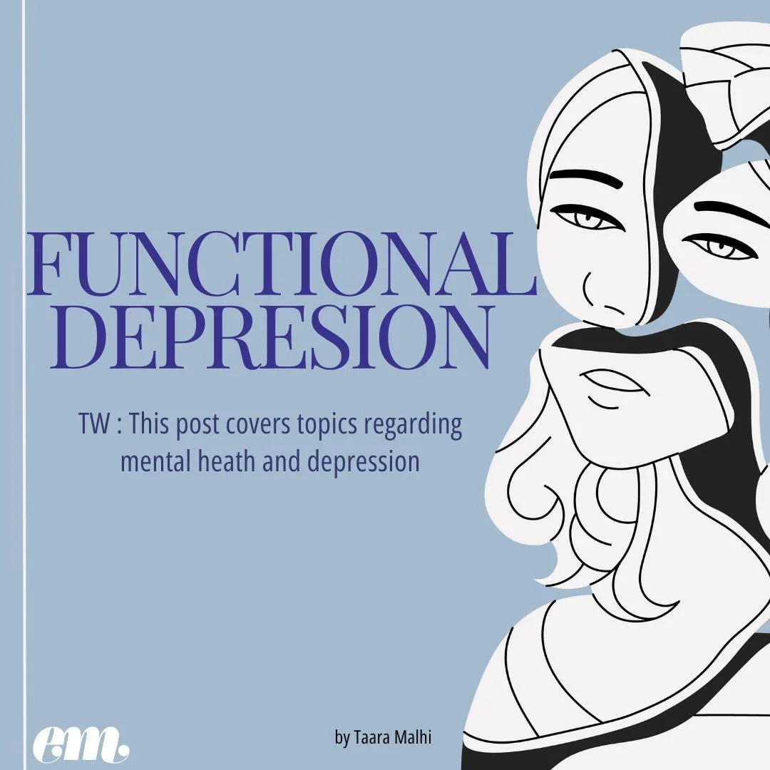 Functional depression isn't always visible. You can be excelling in work, school, or sport, and still be struggling inside.

Not all depression looks like staying in bed all day. Sometimes it looks like routine carrying you through each day; masking 