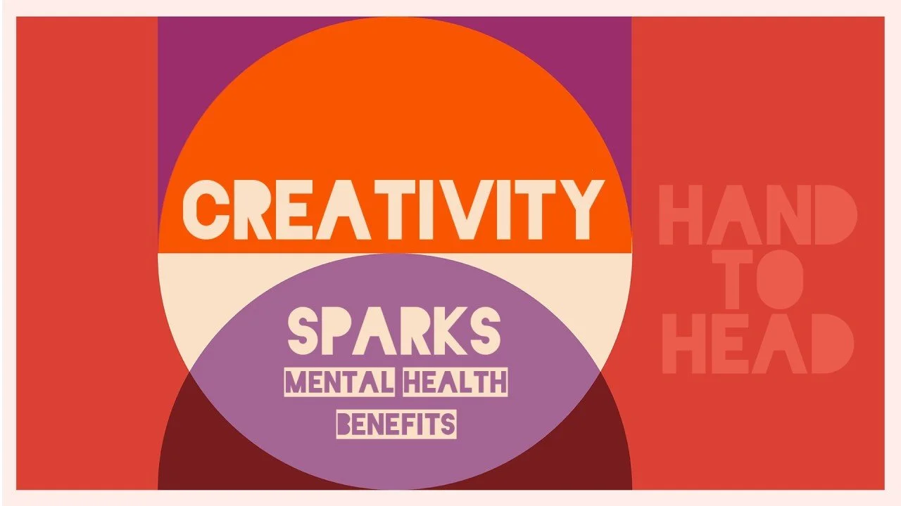 Creativity sparks mental health benefits from hand to head