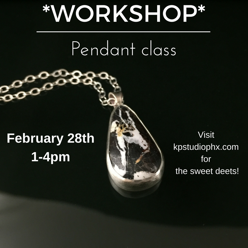 Pendant workshop at KP Studio