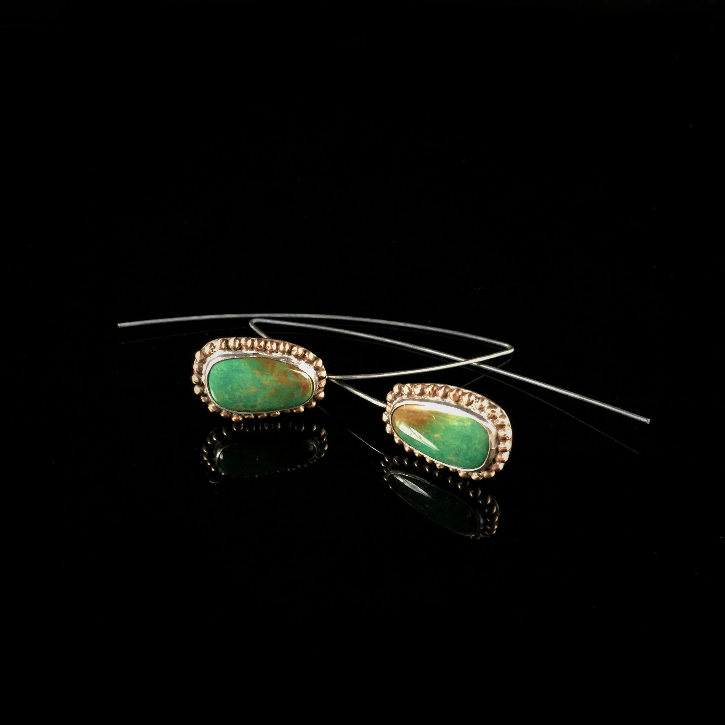 royston turquoise magdalene set earrings sterling silver brass.jpg