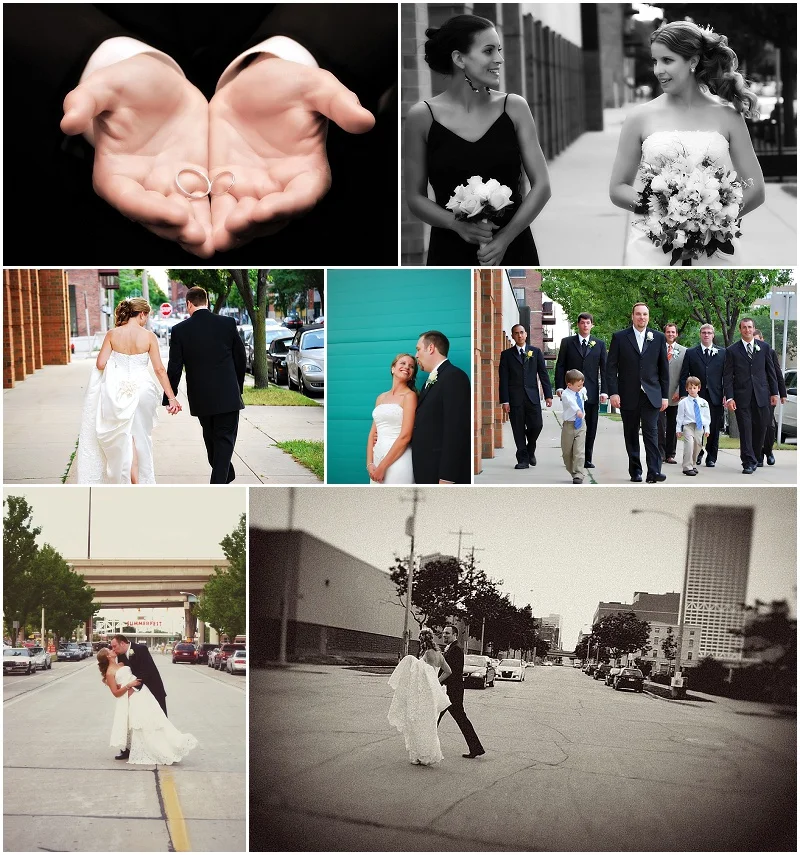 My First Wedding EVER. Really, I look back and see the potential. I also see every error I made! But I cared DEEPLY about doing a good job for these folks. I knew it was a make it or break it situation. And in the end, I had happy clients....and so it began.....