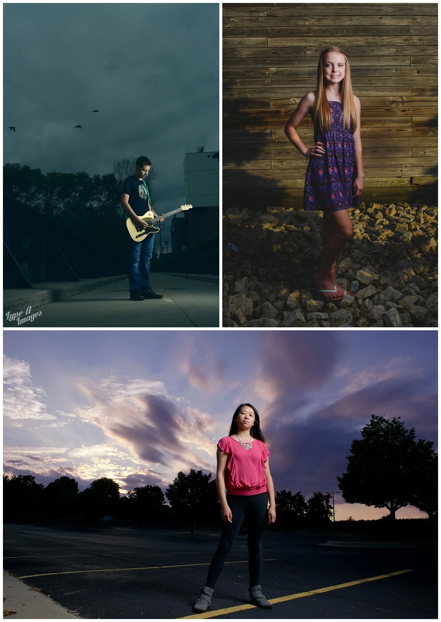 The main theme here is TRUST THE VISION OF YOUR PHOTOGRAPHER. If they say they see something, go with it!   Now, that’s not to say every grand idea works out. Sometimes I’ll set the light up and shoot it and “Ugh….hate it….moving on”. But, I’d say 9…