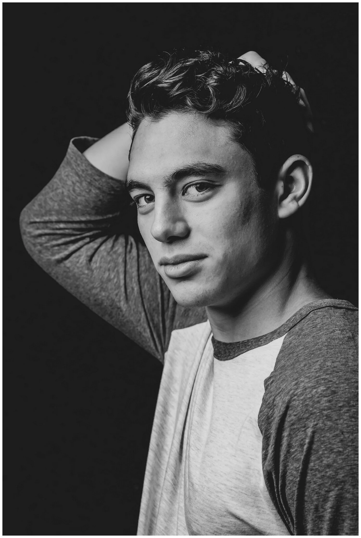 This portrait was taken at a Country Club in their dining room