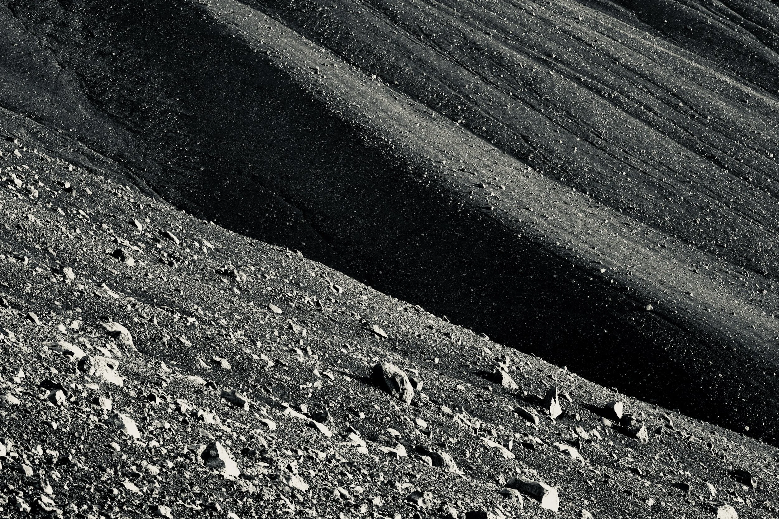 Hverfjall detail, Tephra crater, Iceland 2018