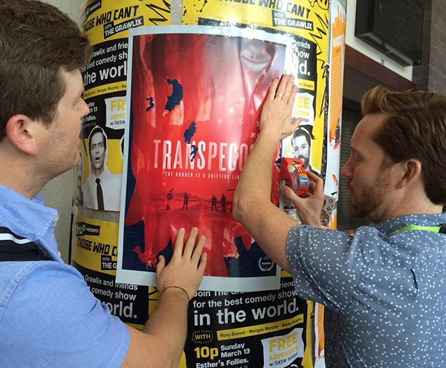 The lowdown about tomorrow's #Transpecos premiere, we are screening at the @vimeo Theater, which is a huge venue, and we want to rock a full house. So if you don't have a @SXSW badge, come on down to the Convention Center and buy a ticket at the door! (And if by some fluke you don't get in, Greg and Clint will buy you ice cream, so: win-win.) Sunday, 3/13, 9pm. For details and map, click link in bio. Let's make this a night to remember!
#Austin #texas #borderpatrol #SXSW2016