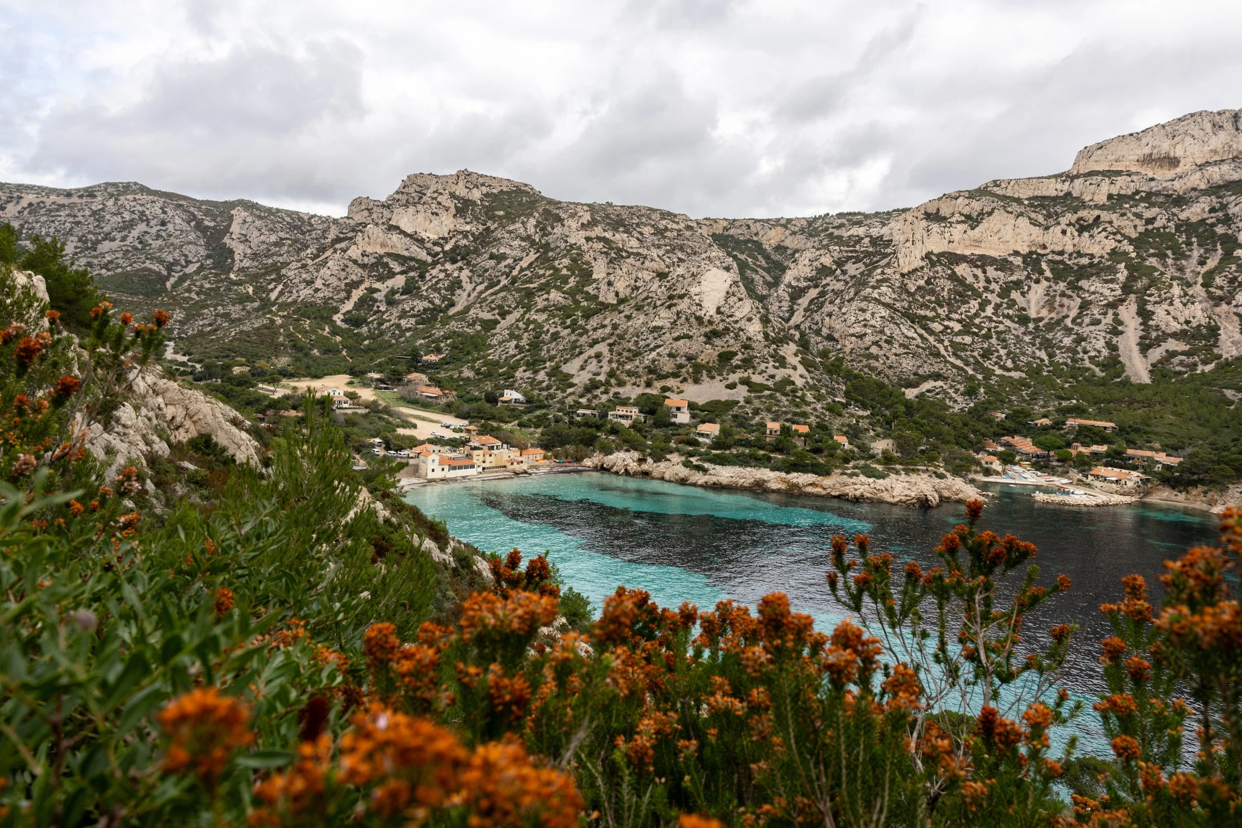 A calanque in Marseille, France
