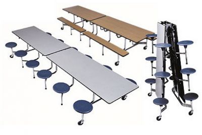 Mobile Folding Tables