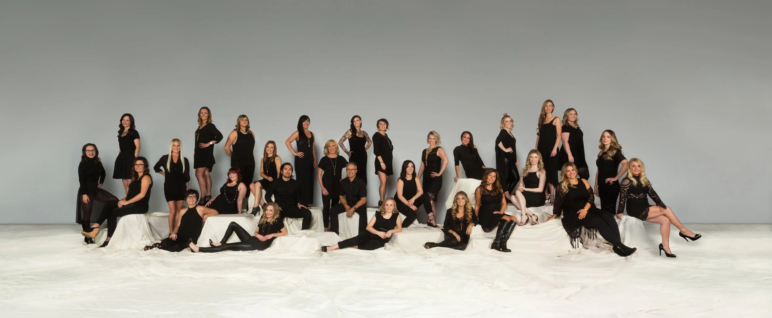 Large Group Portrait - Lethbridge Brio Salon