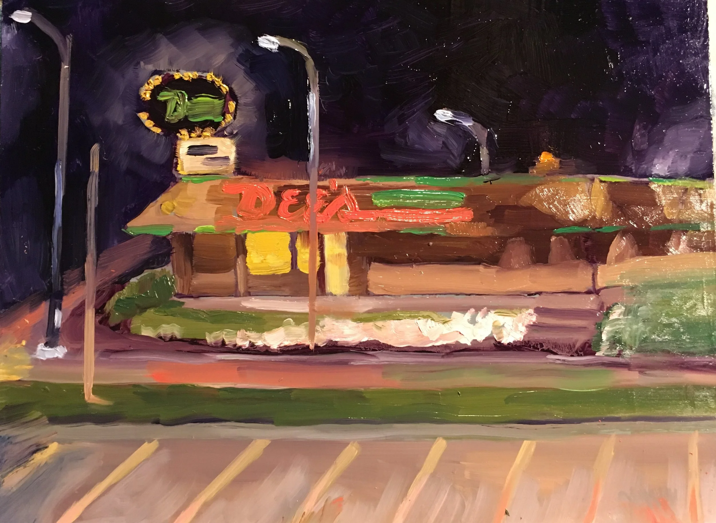 Waffle Special at Closing Time, 2018 (6x8) (Copy)
