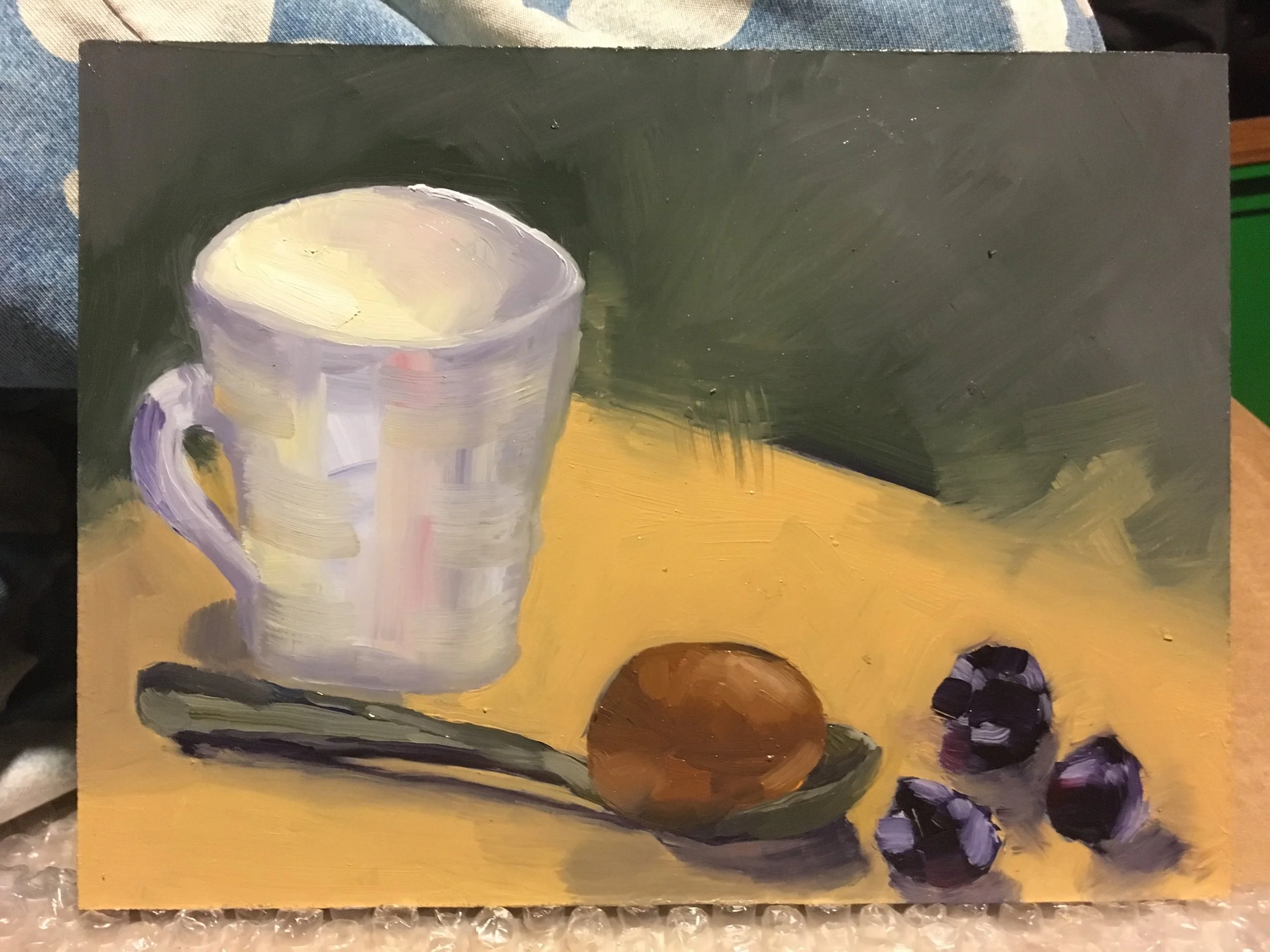 Breakfast, Raw, 2018 (6x8) (Copy)