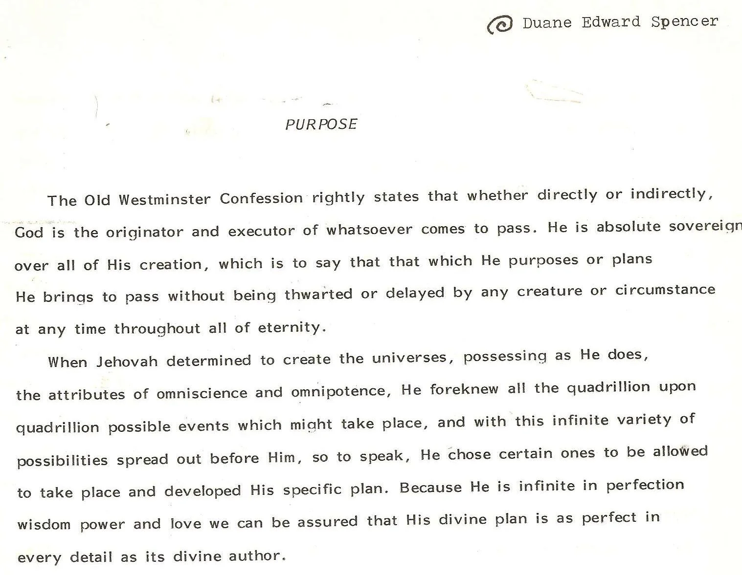 Key Word Study:  PURPOSE (audio)