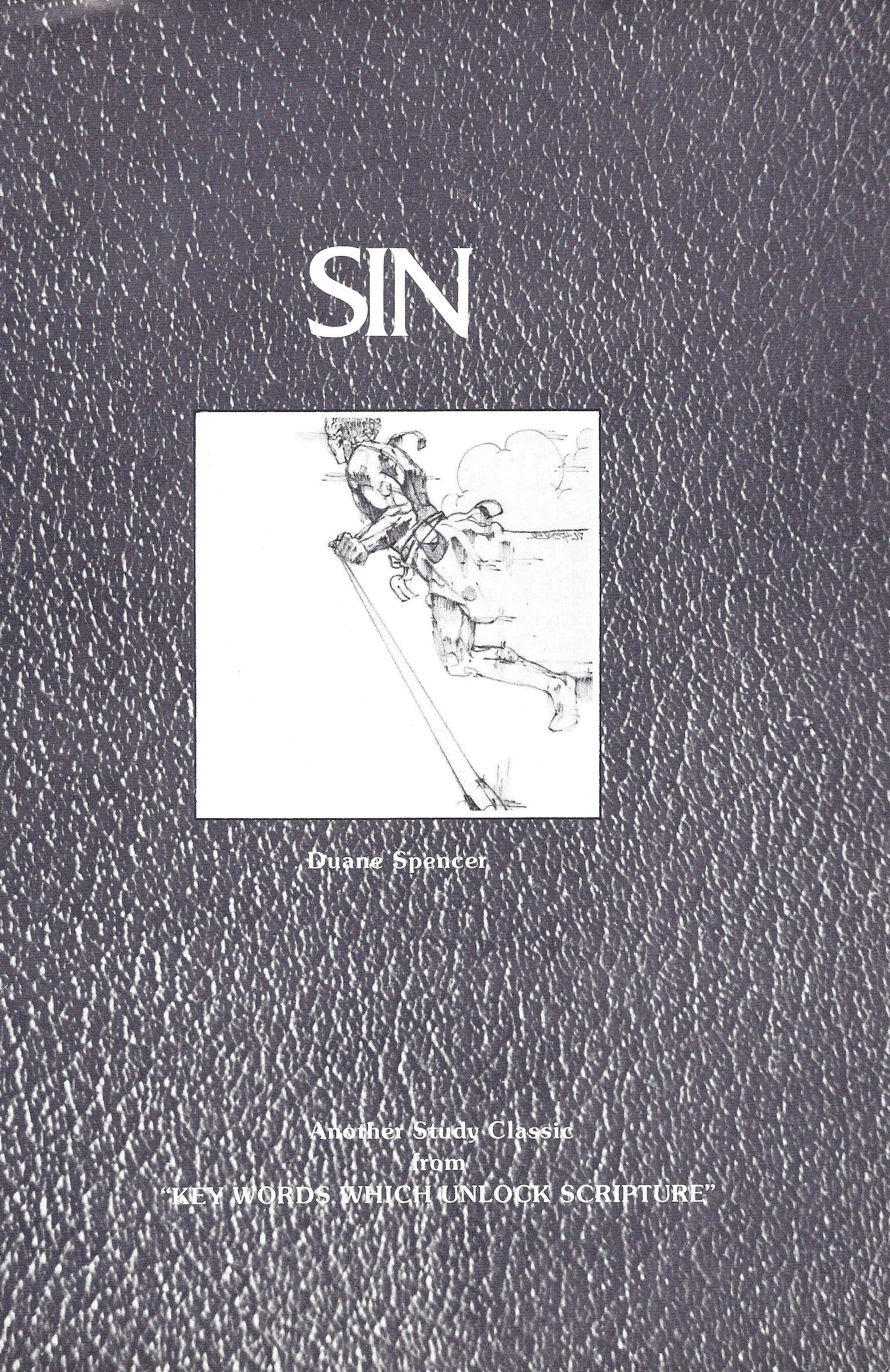 Key Word Study:  SIN (audio)