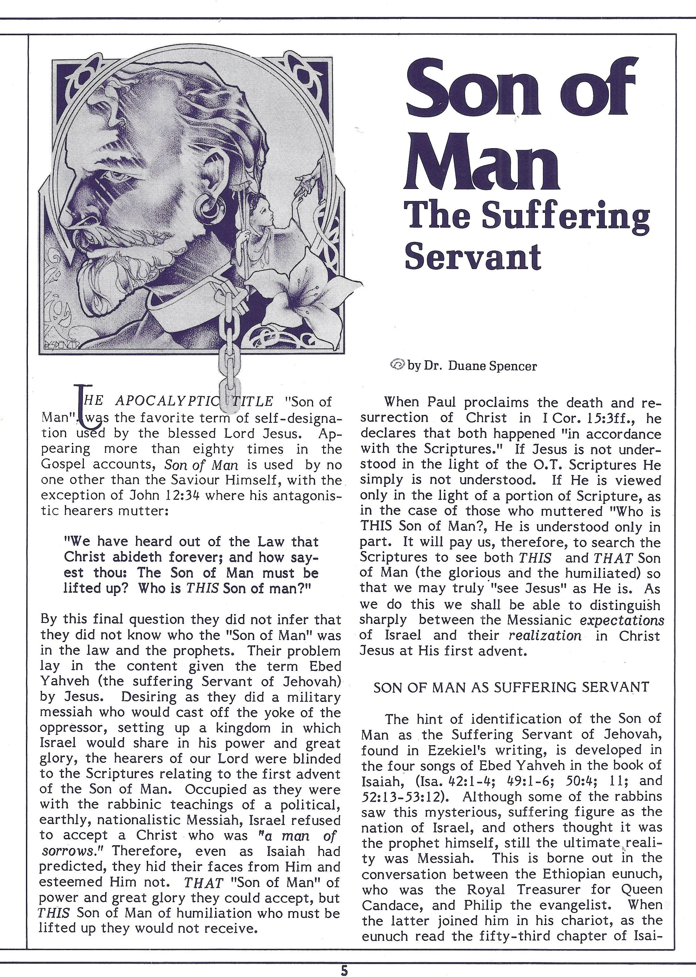 Key Word Study:  SON OF MAN (audio)