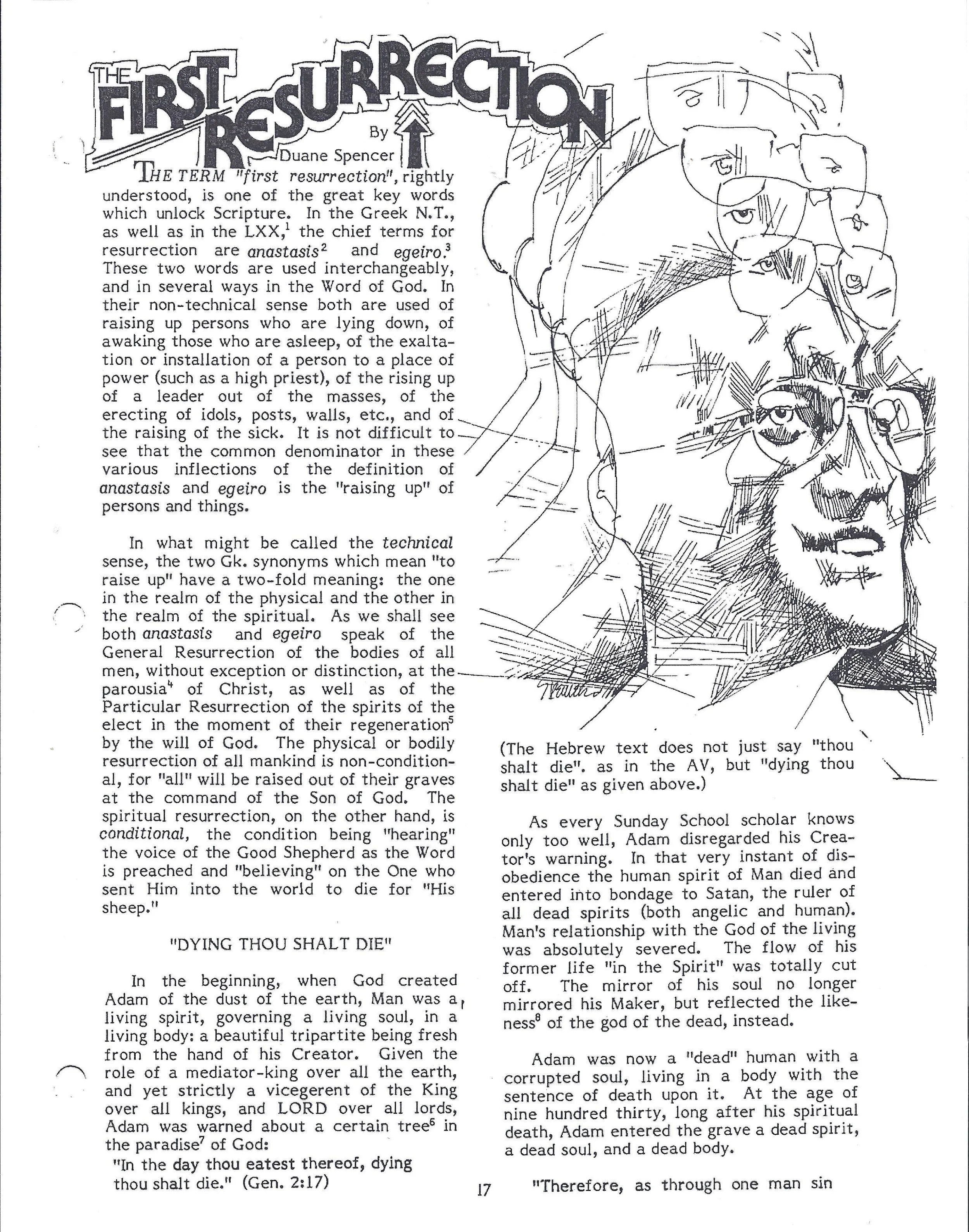 Key Word Study:  FIRST RESURRECTION (transcript)