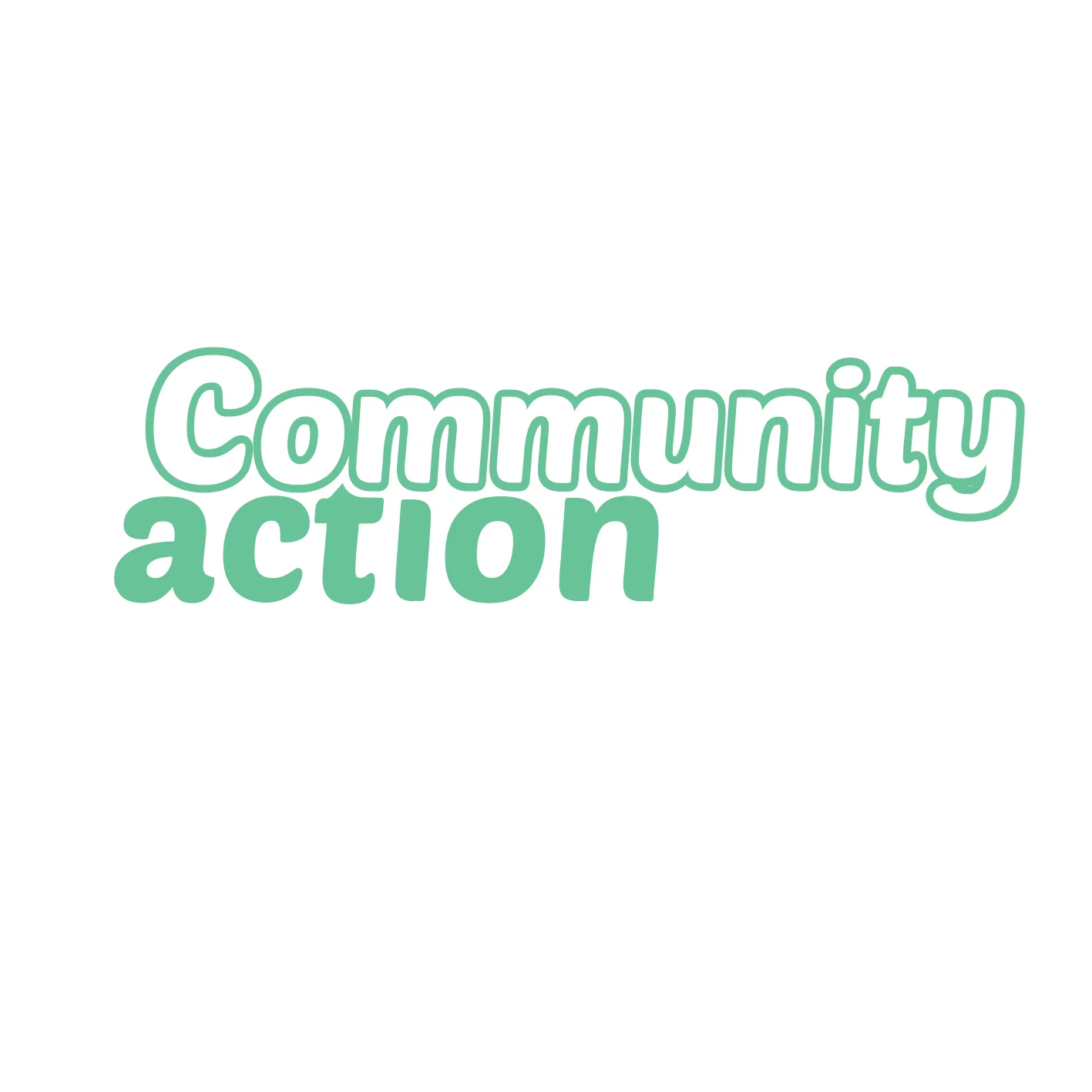 Logo - Branding - Community Community Action campaign art director and graphic design