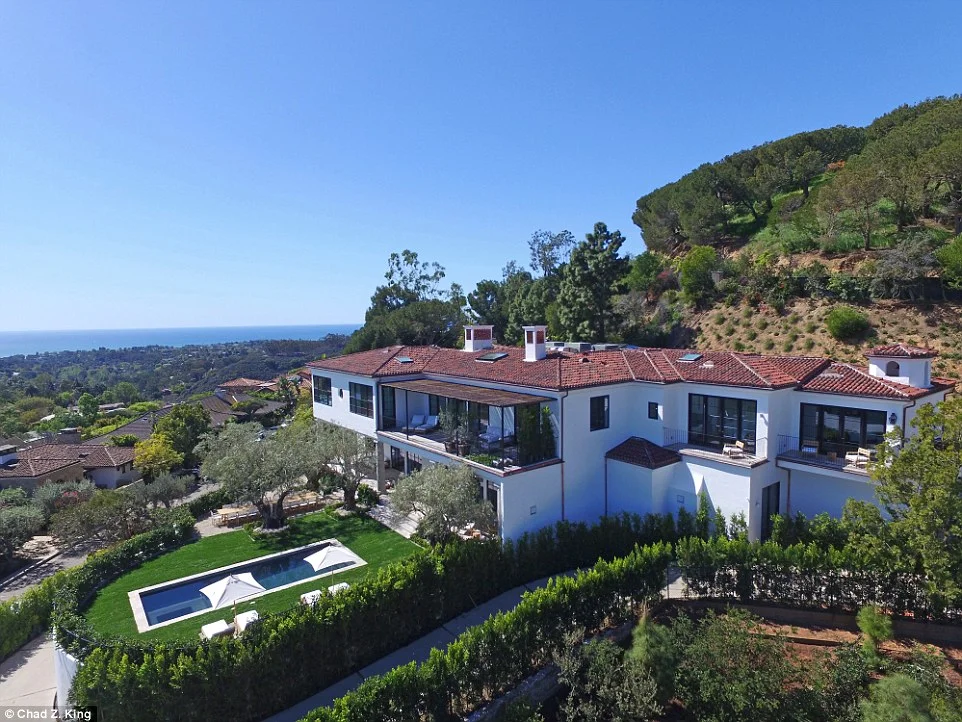 History rarely comes with a view - or a price tag - like this. Nancy and Ronald Reagan's home, which they gave up for the White House, is up for sale. Developers have replaced the Reagan's ranch home with a six bedroom - seven if you count the separate guest quarters - estate in the wealthy area of the Pacific Palisades