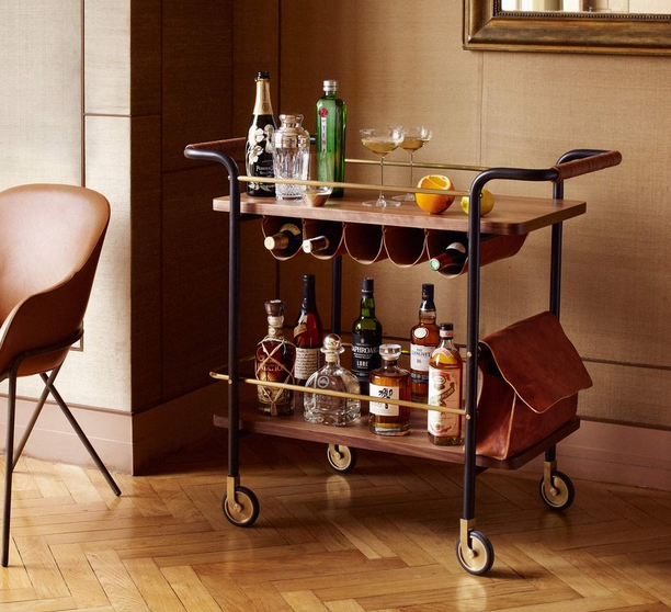 David Rockwell Designed a Bar Cart for the 21st Century - Bloomberg