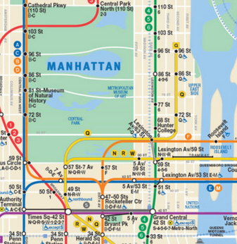 New NYC Subway Map Shows Second Avenue Line -- NYMag