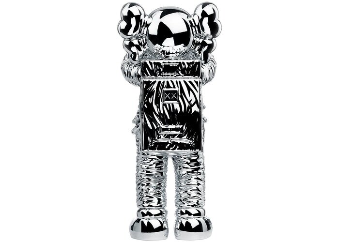 Apartments Of New York — Kaws - Holiday Space Figure Silver