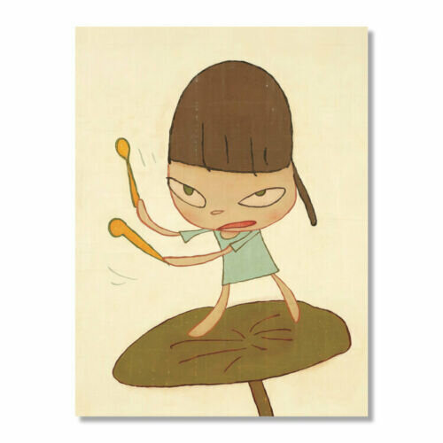 Yoshitomo Nara - Marching on a Butterbur Leaf
