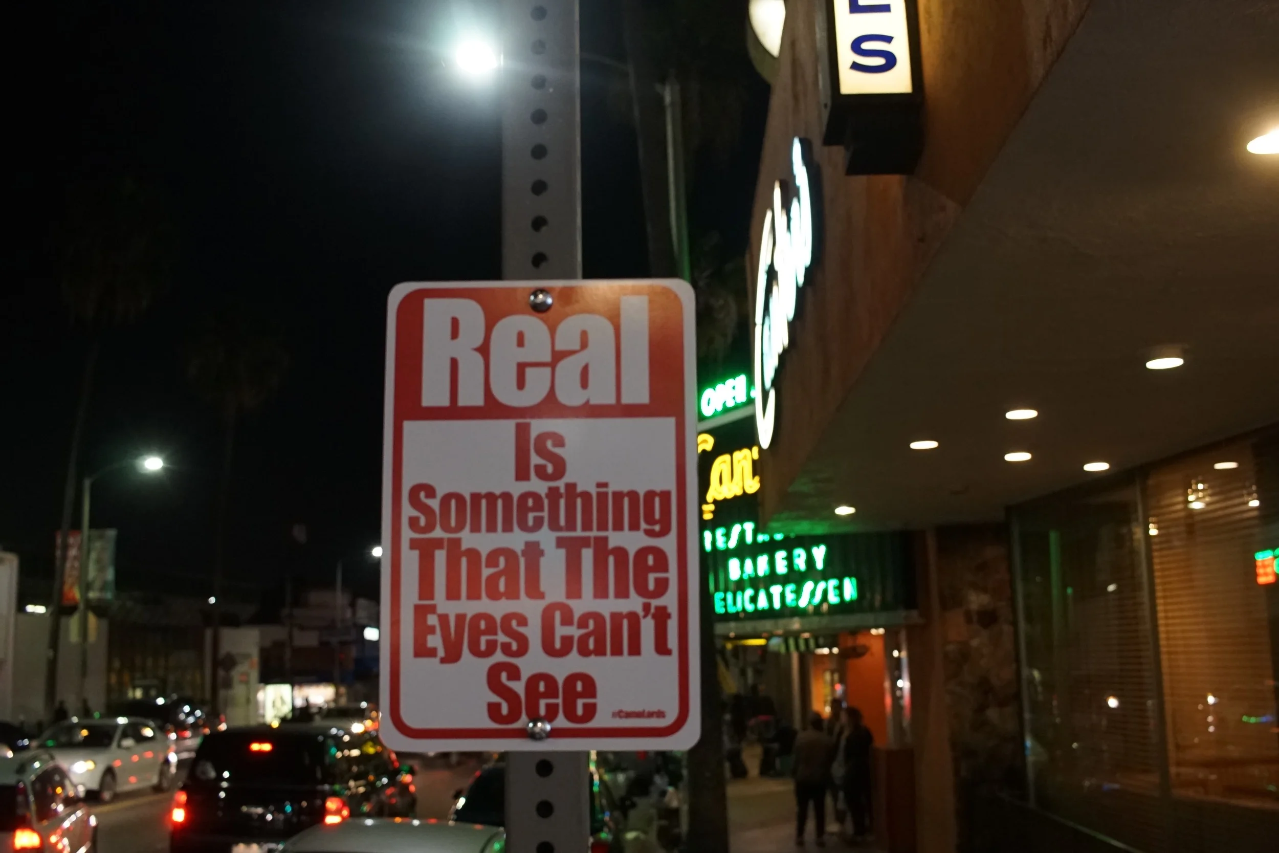 Real Is Something That The Eyes Can't See