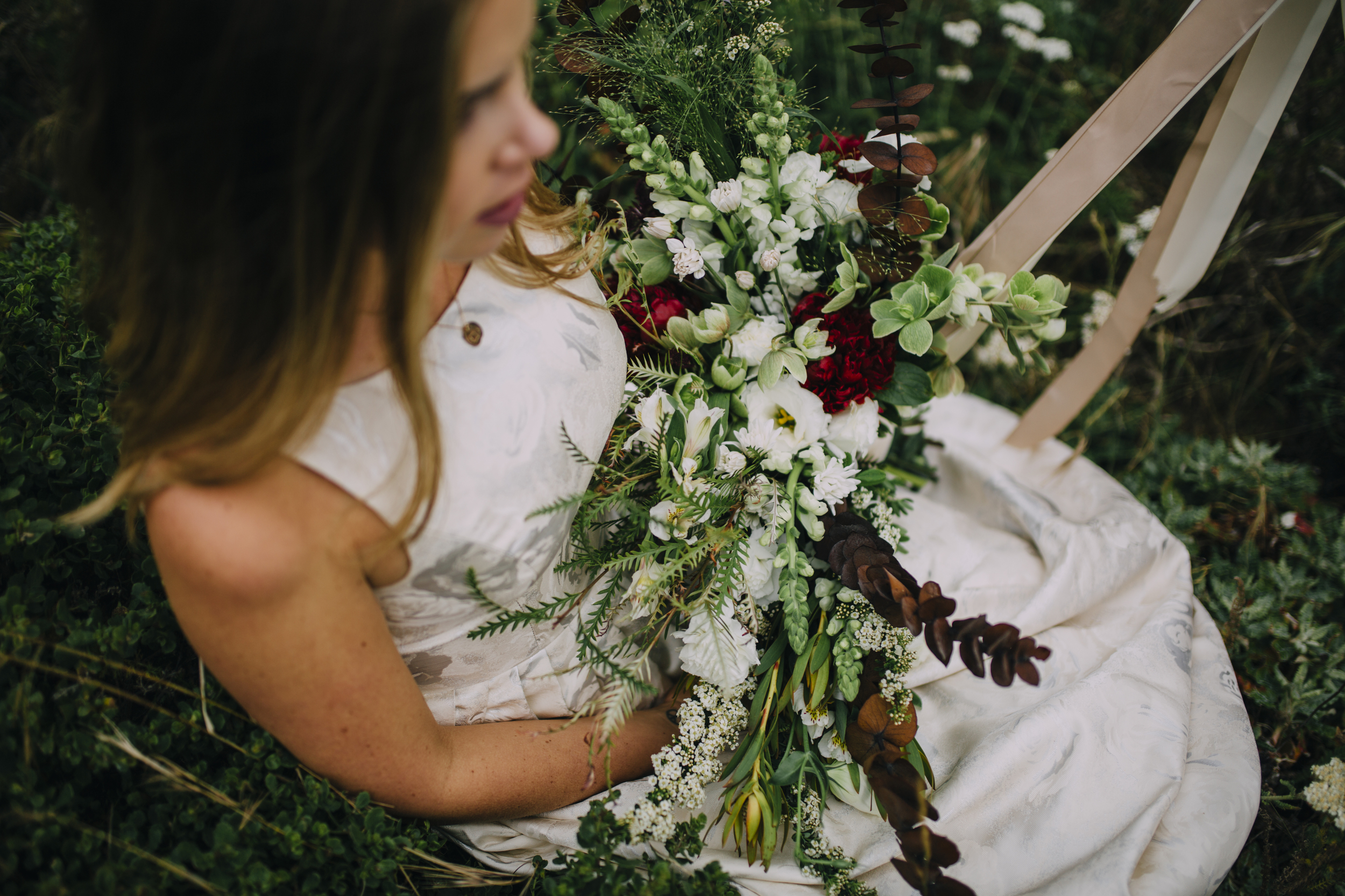  Nataly Zigdon Photography | San Francisco Bridal Shoot | Lands End | Roots Floral Design 